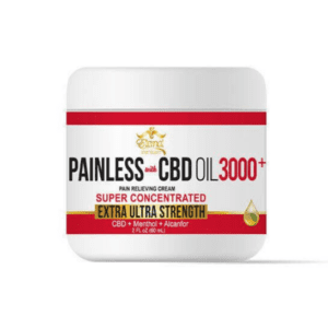 Painless with CBD Oil Cream 3,000 say goodbye to pain